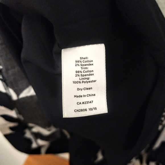 Like New Talbots Oprah Collection Floral Hydrangea Fit & Flare Dress w/ Pockets - Picture 2 of 6